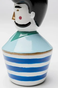 KARE Kerzenständer Monsieur Mustache 16cm