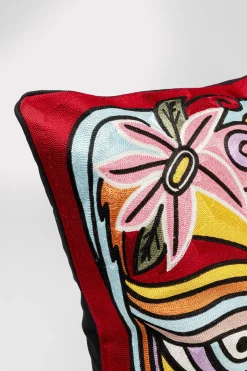 KARE Kissen Art Line Face 50x50cm