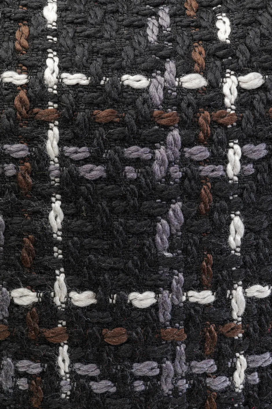 KARE Kissen Colorado Schwarz 45x45cm