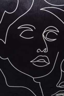 KARE Kissen Faces 45x45cm