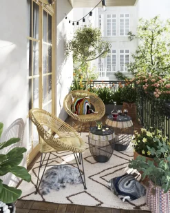 KARE Kissen Lava Grau 45x45cm