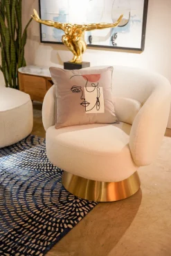 KARE Kissen Mademoiselle 45x45cm