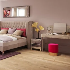 KARE Kommode Klein Pearl Champagne 2 Schübe