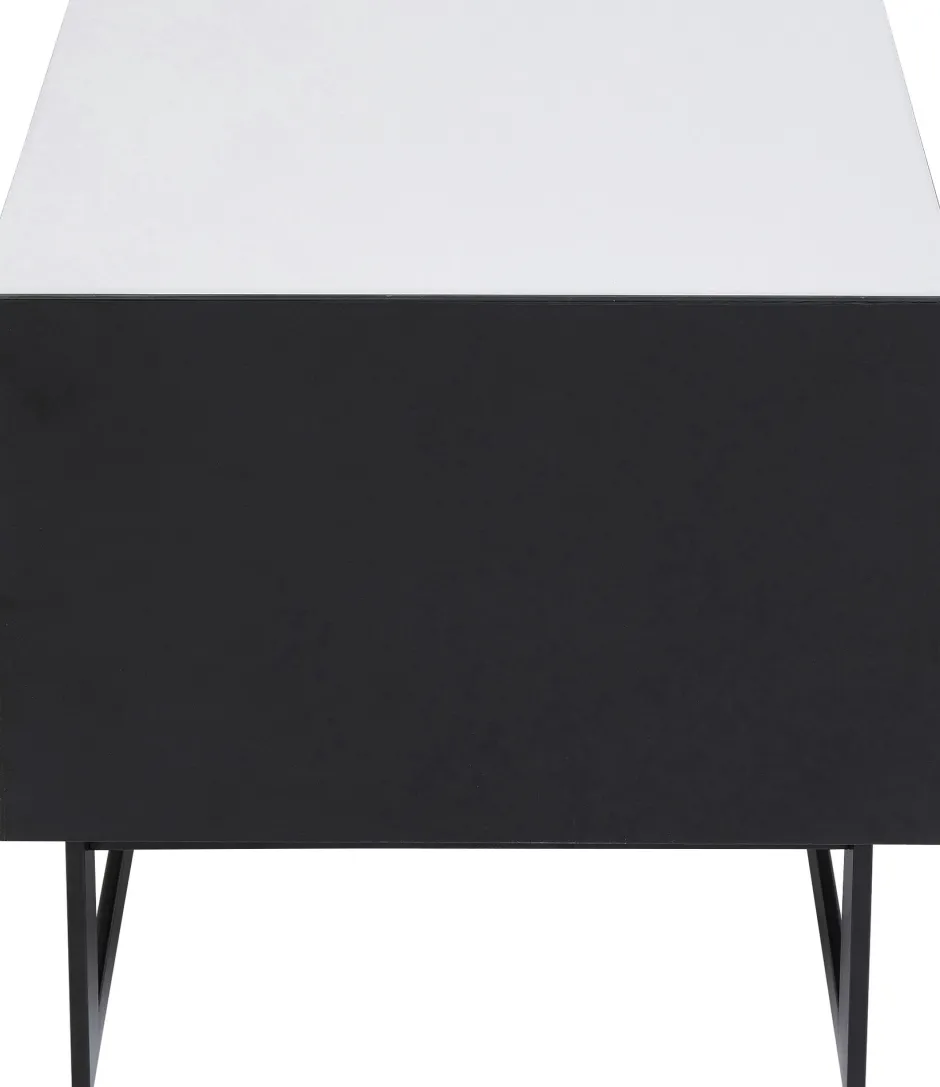 KARE Kommode Klein Soran Schwarz 49x50cm