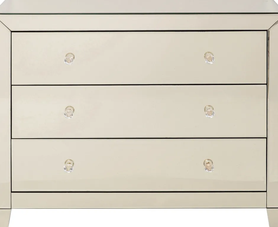 KARE Kommode Luxury Pearl 3 Schübe