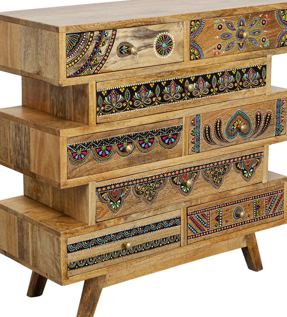 KARE Kommode Menorca Butterfly 65x65cm