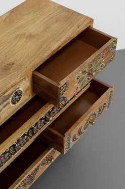 KARE Kommode Menorca Butterfly 65x65cm