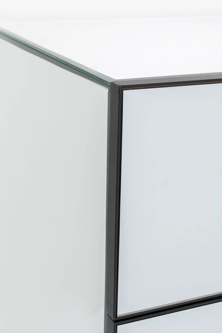 KARE Kommode Soran 5 Schübe Schwarz 65x114cm