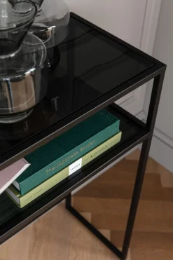 KARE Konsole Loft Schwarz 80x85