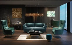 KARE Konsole Miami Loft Gold 120cm