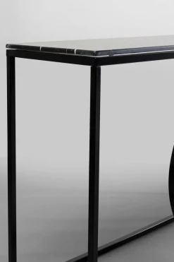 KARE Konsole Miami Loft Schwarz 120x75cm