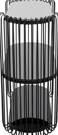 KARE Konsole Wire Schwarz 81x78cm
