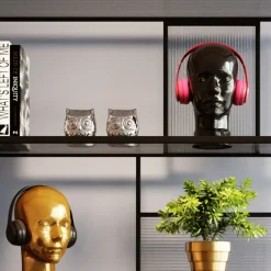 KARE Kopfhörerständer Black