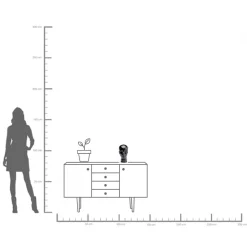 KARE Kopfhörerständer Black