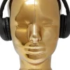 KARE Kopfhörerständer Gold Metallic