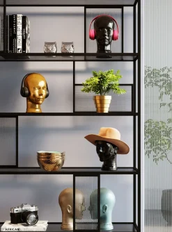 KARE Kopfhörerständer Gold Metallic