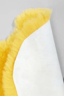 KARE Lammfell Heidi Gelb 60x85cm