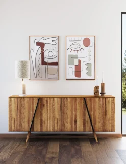 KARE Leinwandbild Art Eye Links 60x90cm