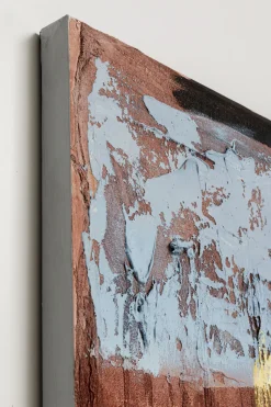 KARE Leinwandbild Art Splash Orange 90x120cm