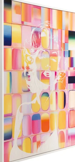 KARE Leinwandbild Diva Pixel 120x90cm