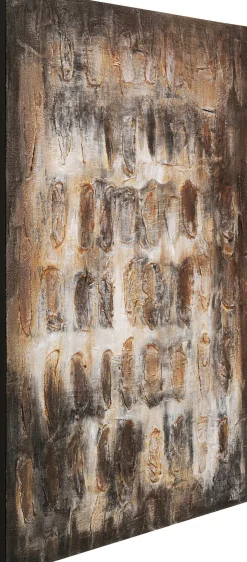 KARE Leinwandbild Shadows Braun 90x120cm
