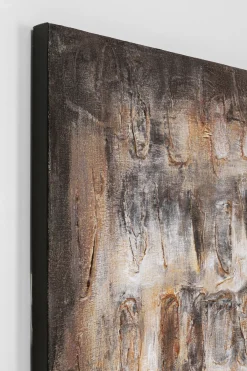 KARE Leinwandbild Shadows Braun 90x120cm