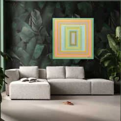 KARE Leinwandbild Tendency Focus 140x140cm