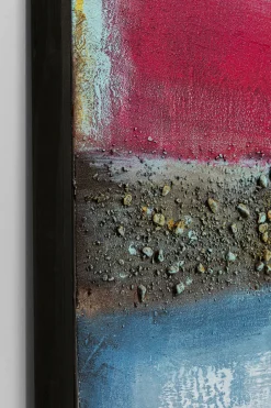 KARE Leinwandbild Vista Rot 90x120cm