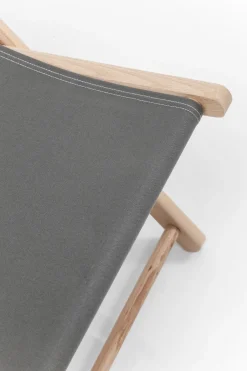 KARE Liegestuhl Easy Summer Grau