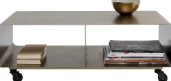 KARE Lowboard Lounge M Mobil Bronze 90x30cm
