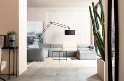 KARE Lucca Mittelement Grau 76cm