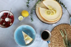 KARE Müslischale Swirl Blau Ø14cm