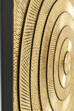 KARE Objektbild Art Circle Gold 120x120cm