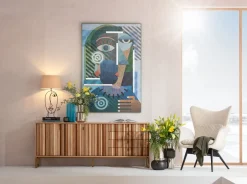 KARE Objektbild Geometric Woman 100x150cm