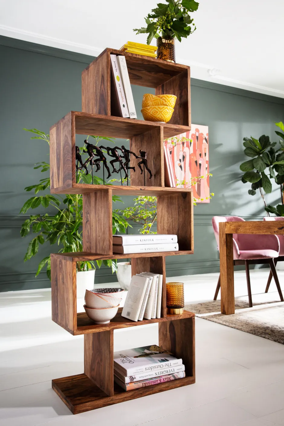 KARE Regal Authentico Zick Zack 60x150cm