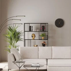 KARE Regal Bologna Schwarz 125x200cm