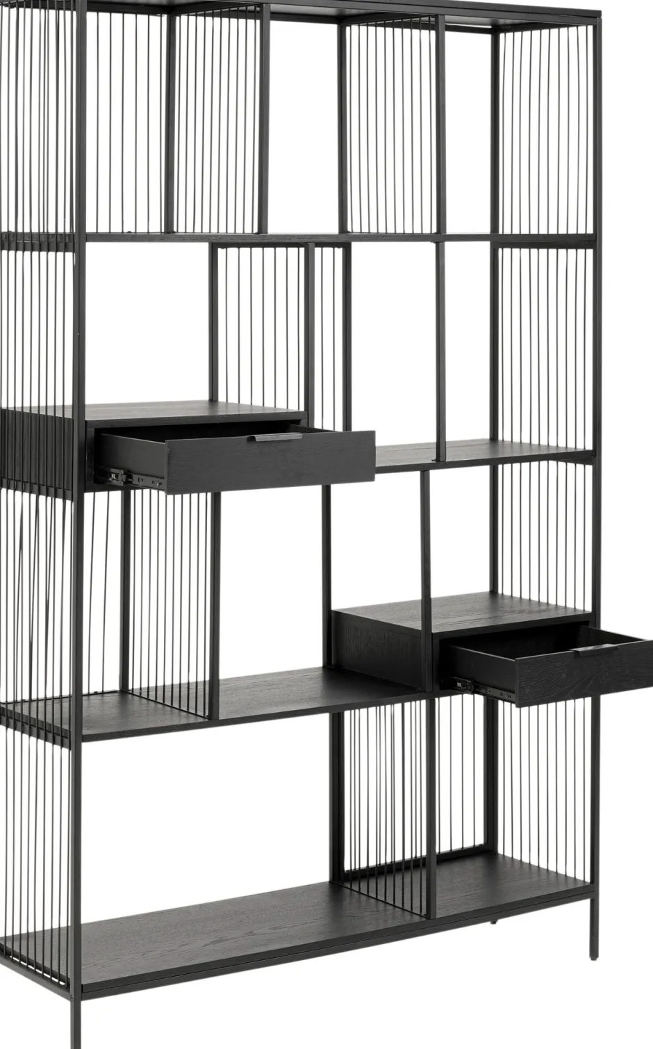 KARE Regal Bologna Schwarz 125x200cm