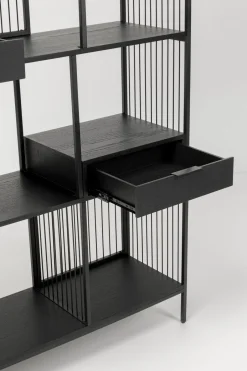 KARE Regal Bologna Schwarz 125x200cm