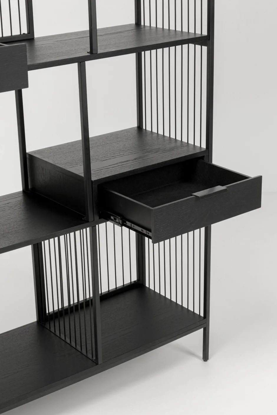 KARE Regal Bologna Schwarz 125x200cm