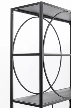 KARE Regal Circle Schwarz 100x200cm