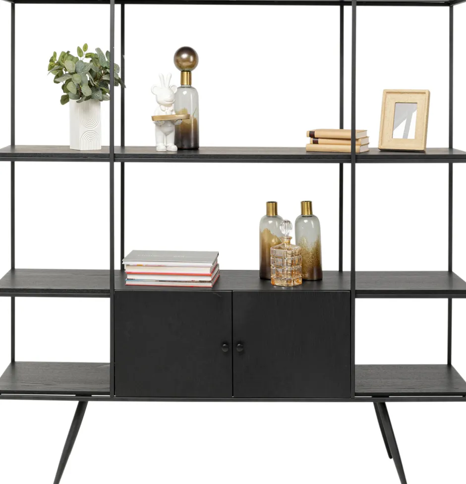 KARE Regal Cosy Sixties Schwarz 180x183cm