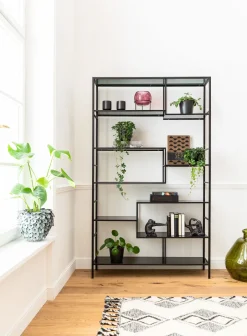 KARE Regal Loft Schwarz 115x195cm