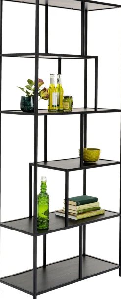 KARE Regal Loftie Schwarz 77x185cm