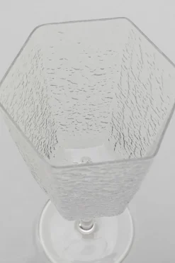 KARE Rotweinglas Cascata Klar