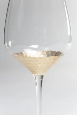 KARE Rotweinglas Gobi