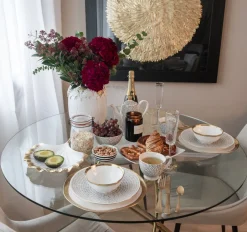 KARE Schale Ginkgo Elegance Rim