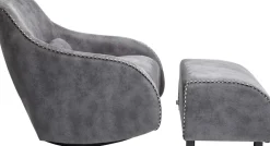 KARE Schaukelsessel Swing Ritmo Vintage Grey