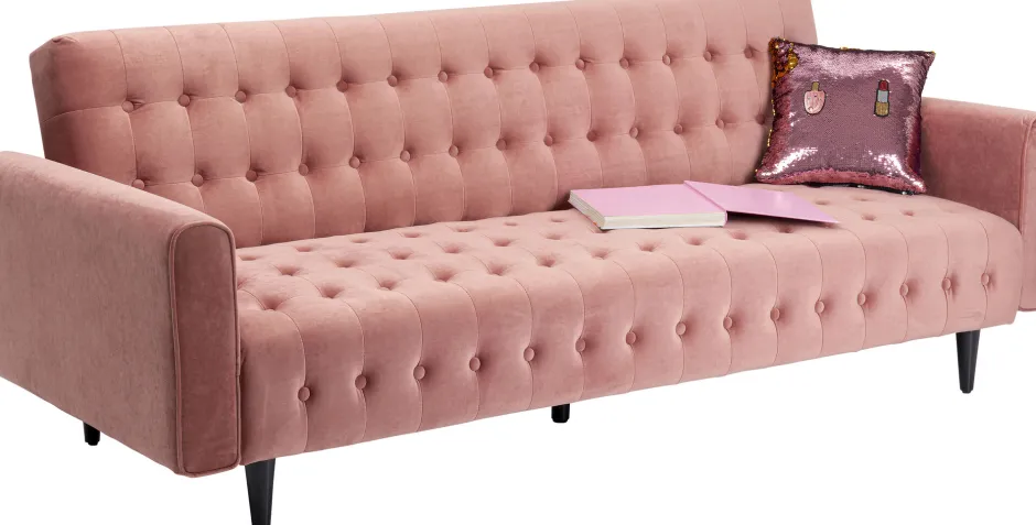 KARE Schlafsofa Milchbar Rose 219cm