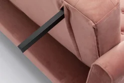 KARE Schlafsofa Milchbar Rose 219cm