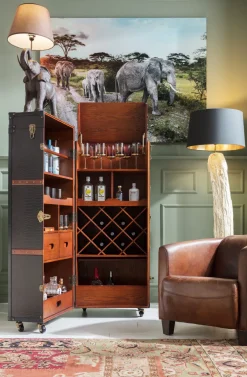 KARE Schrankkoffer Bar Iceberg